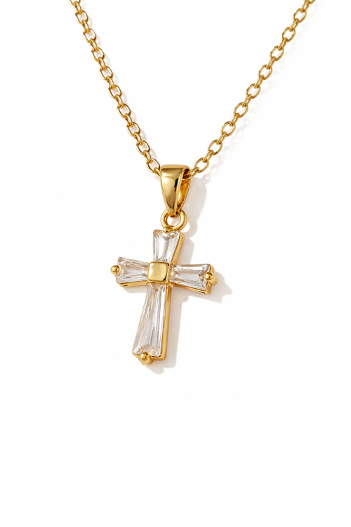 Amara Cross Necklace