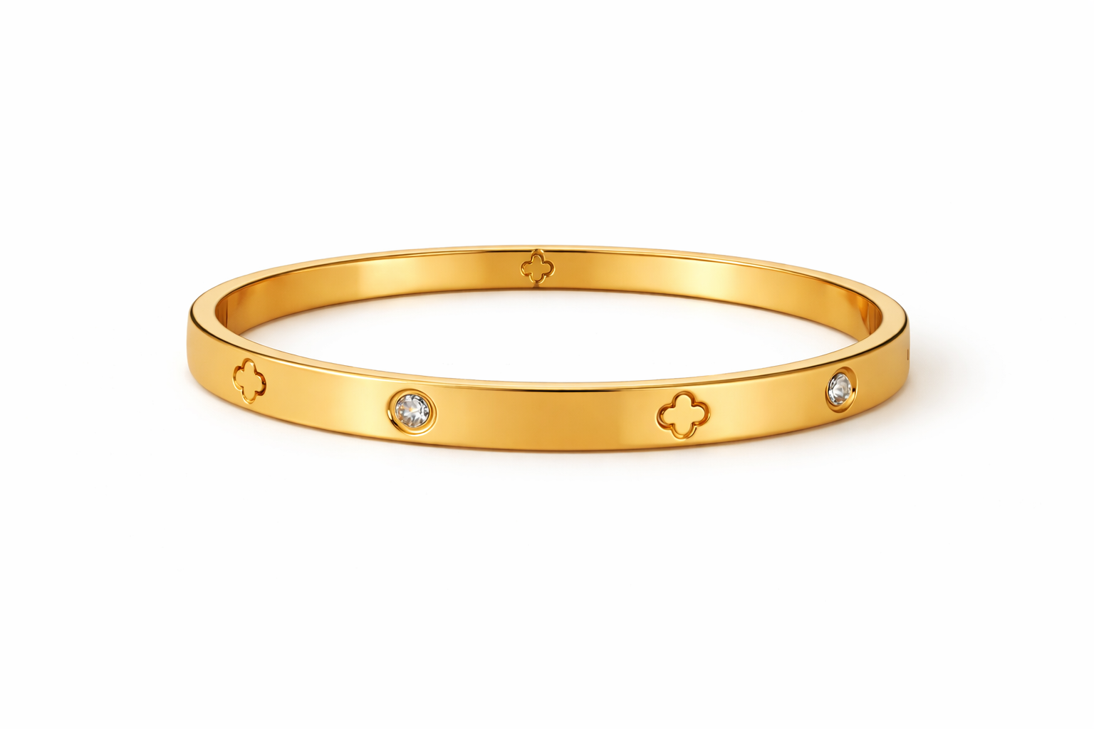 Clover Luxe Bangle