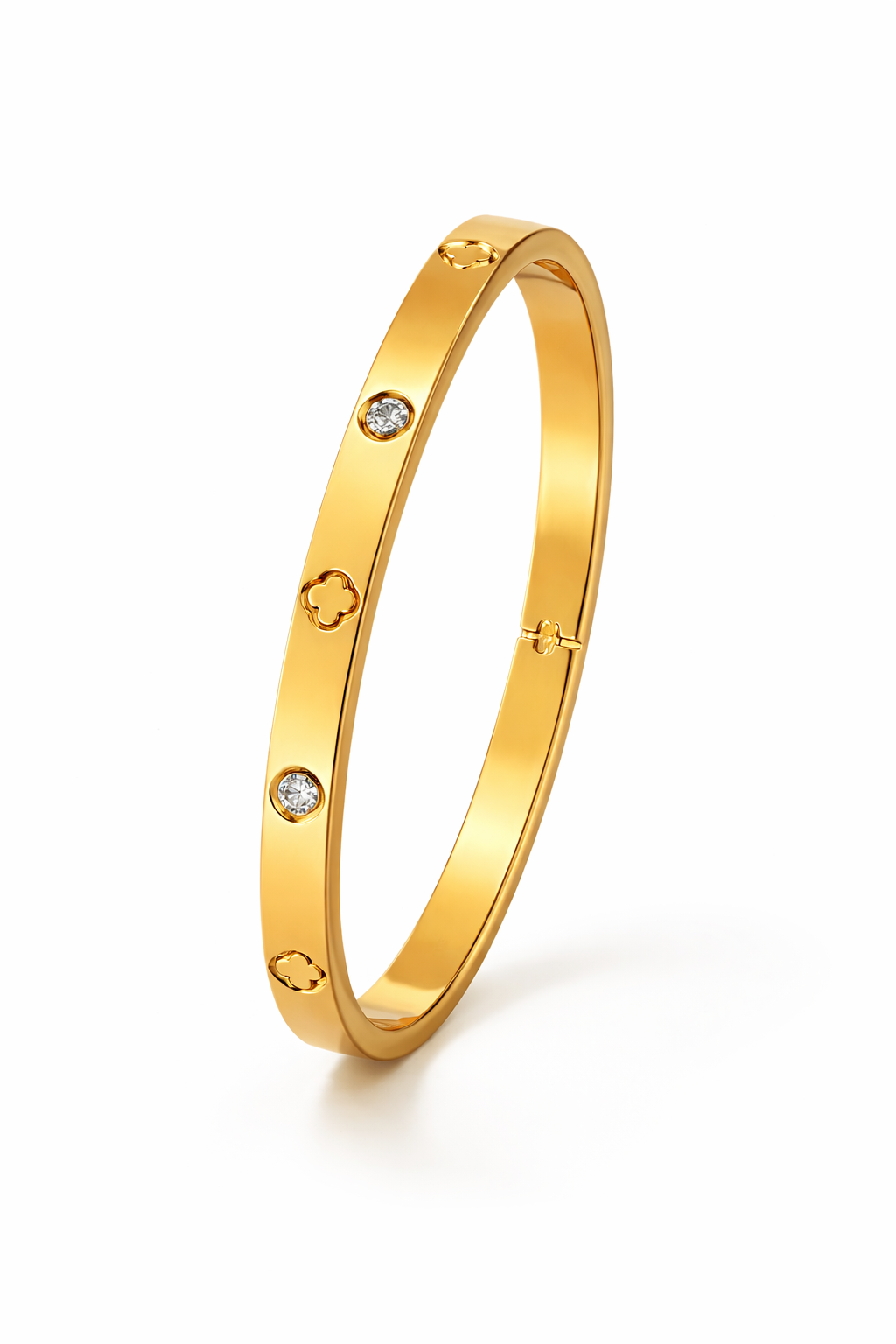 Clover Luxe Bangle