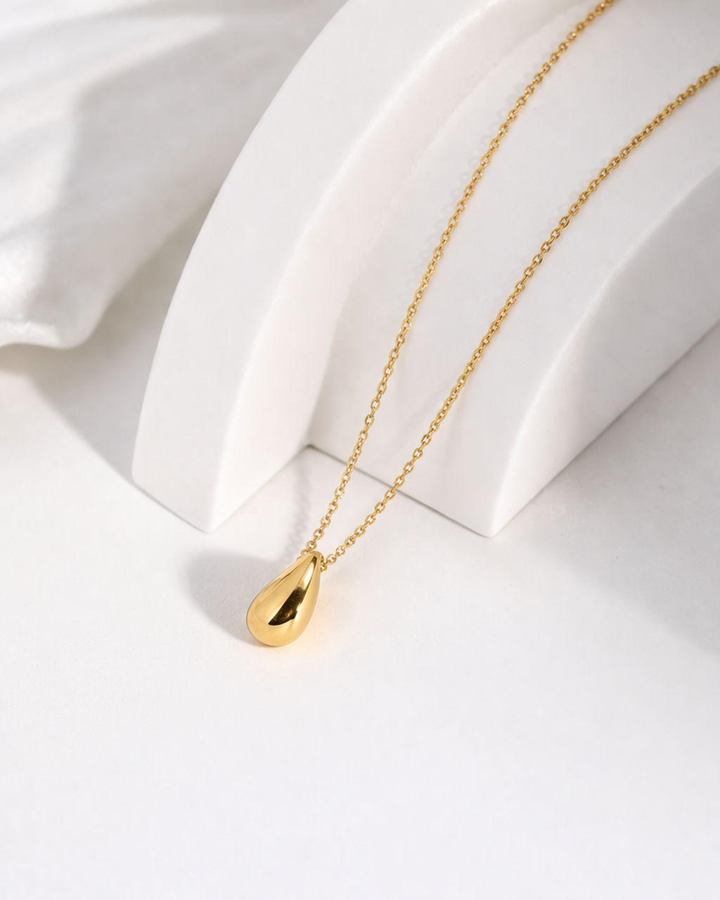 Gold Drop Necklace